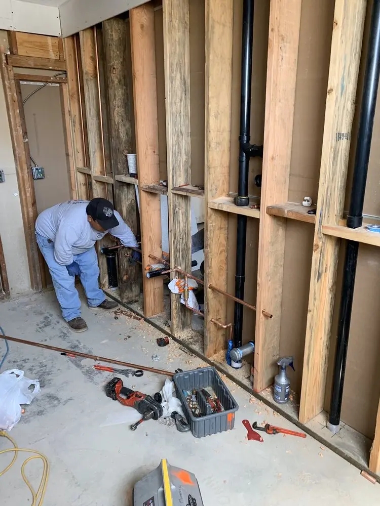 Commercial rough-in plumbing for Commercial Plumbing in Brockton Heights
